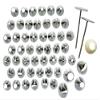 Winco Cake Decorating Set, 52 Tips, S/S view 1