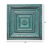 30pc of Brilliance Silver/Patina (24"x24" PVC 20 mil) Ceiling Tiles - Covers About 120sqft view 2