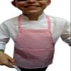 SET of 12 SM KIDS CHILDREN APRONS, LIGHTWEIGHT FABRIC, FITS KIDS 2-7 (PINK, M (FITS 8-12)) view 1
