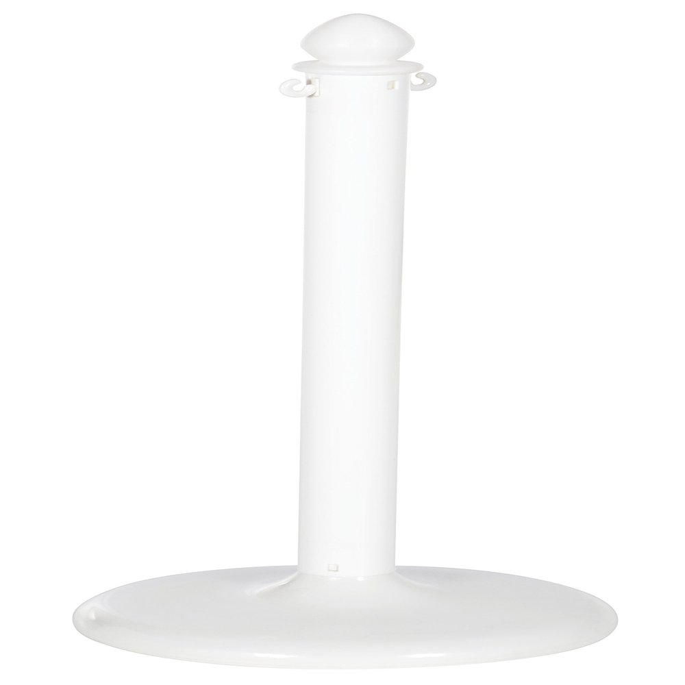 4Pack Barricade Floor Mounts White