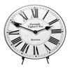 Classic White Wall Clock | Ultra Quiet Quartz Mechanism | Hand Made in USA Beautiful Crisp Lasting Color | Comes in 8 Sizes | 36-Inch view 1
