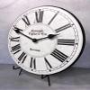 Classic White Wall Clock | Ultra Quiet Quartz Mechanism | Hand Made in USA Beautiful Crisp Lasting Color | Comes in 8 Sizes | 36-Inch view 2