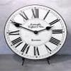 Classic White Wall Clock | Ultra Quiet Quartz Mechanism | Hand Made in USA Beautiful Crisp Lasting Color | Comes in 8 Sizes | 36-Inch view 3