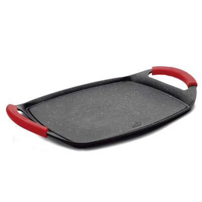 Lacor 25536 - Grill Plate Eco Piedra 1.5 x 22.5 x 29 cm - Black