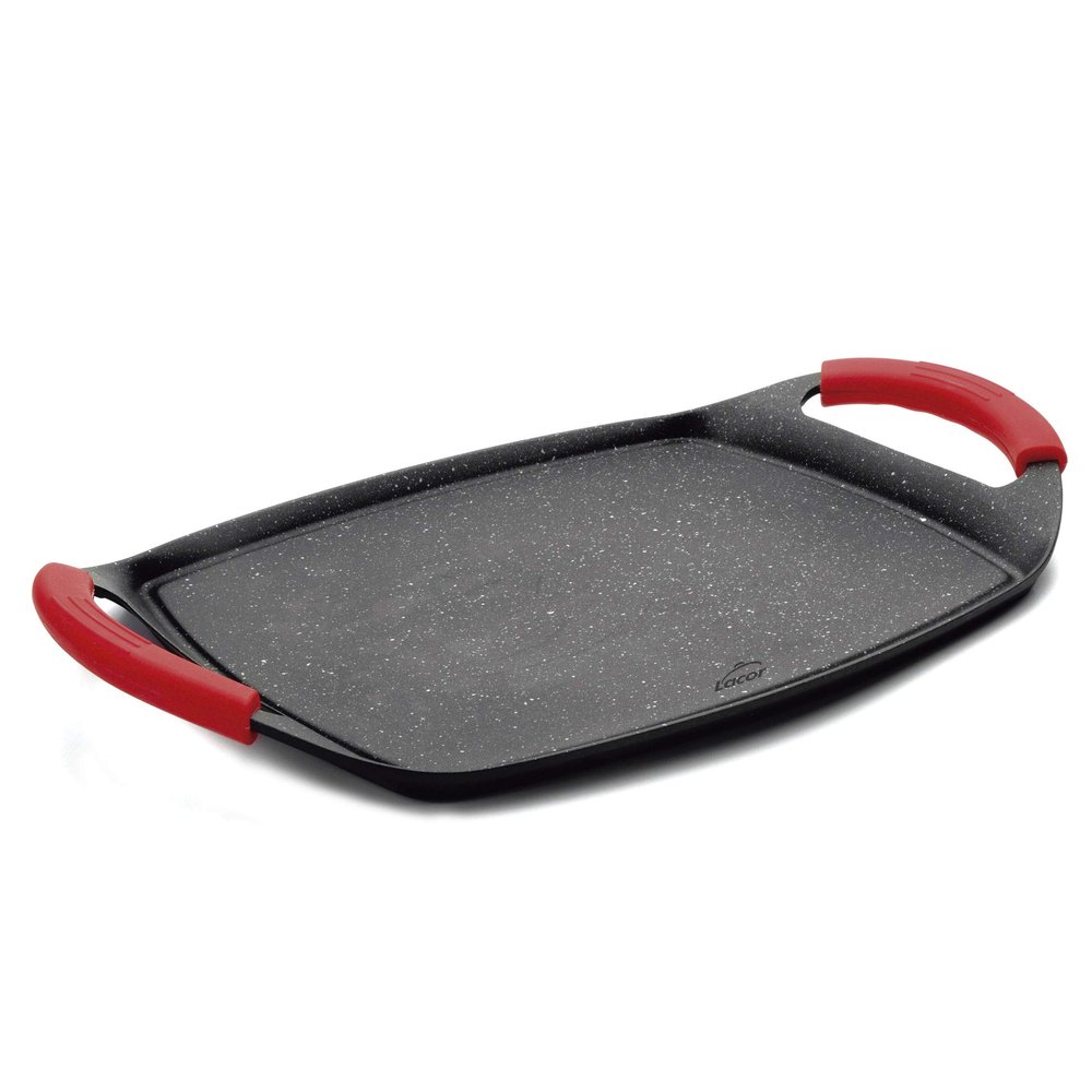 Lacor 25536 - Grill Plate Eco Piedra 1.5 x 22.5 x 29 cm - Black
