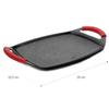 Lacor 25536 - Grill Plate Eco Piedra 1.5 x 22.5 x 29 cm - Black view 3