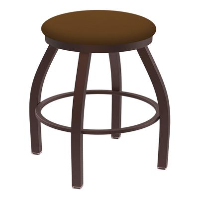 802 Misha 30" Swivel Bar Stool with Bronze Finish and Canter Thatch Seat