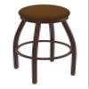 802 Misha 30" Swivel Bar Stool with Bronze Finish and Canter Thatch Seat view 1