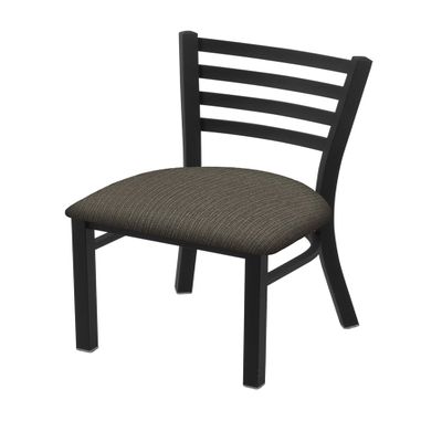 Holland Bar Stool Co. 400 Jackie 18" Chair with Black Wrinkle Finish and Graph Chalice Seat