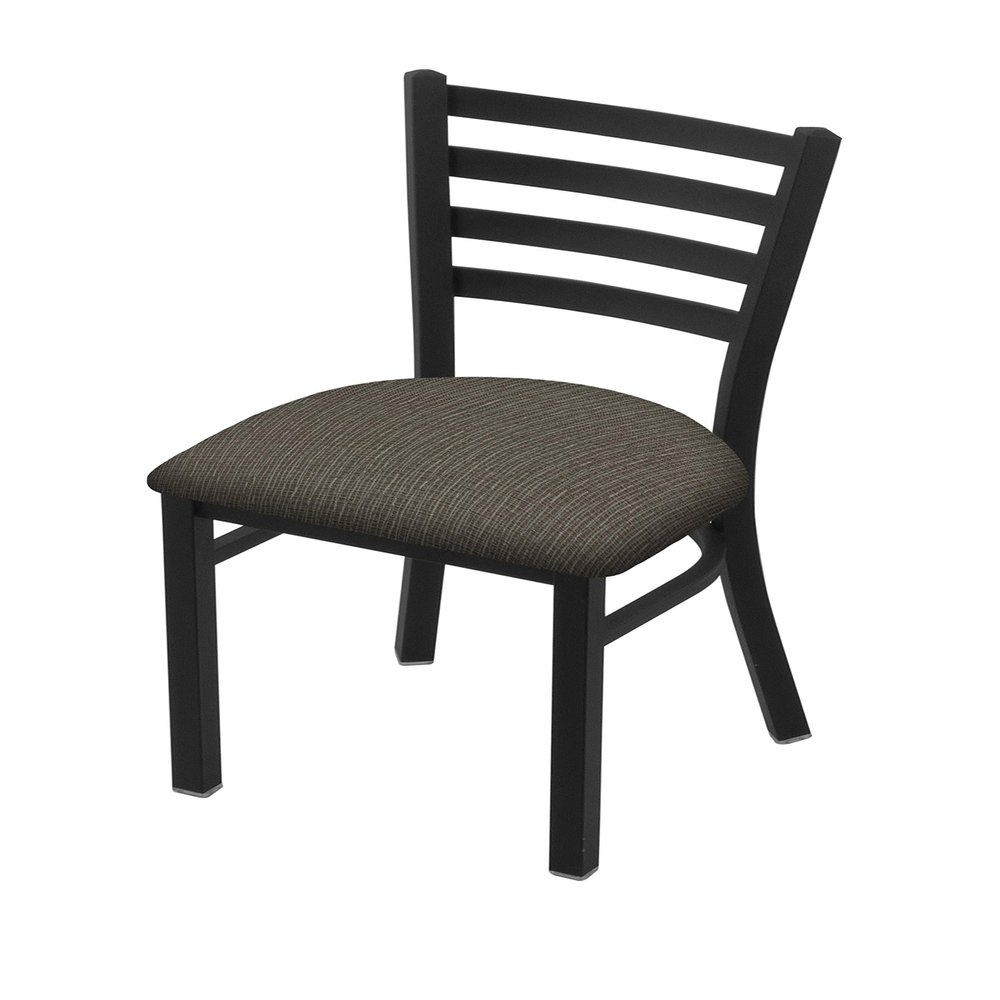 Holland Bar Stool Co. 400 Jackie 18" Chair with Black Wrinkle Finish and Graph Chalice Seat