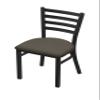 Holland Bar Stool Co. 400 Jackie 18" Chair with Black Wrinkle Finish and Graph Chalice Seat view 1