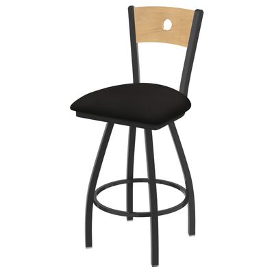 Holland Bar Stool Co. XL 830 Voltaire Swivel Bar Stool, Canter Espresso