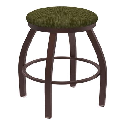 802 Misha 30" Swivel Bar Stool with Bronze Finish and Graph Parrot Seat