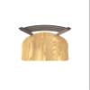 410 Jackie 25" Swivel Counter Stool with Bronze Finish and Natural Oak Seat view 4