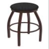 802 Misha 30" Swivel Bar Stool with Bronze Finish and Graph Coal Seat view 1