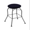 3020 30" Swivel Bar Stool with Black Wrinkle Finish and Canter Twilight Seat view 1