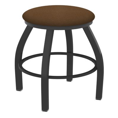 XL 802 Misha 30" Swivel Bar Stool with Pewter Finish and Rein Thatch Seat