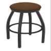 XL 802 Misha 30" Swivel Bar Stool with Pewter Finish and Rein Thatch Seat view 1