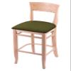 3160 30" Bar Stool with Natural Finish and Graph Parrot Seat view 1