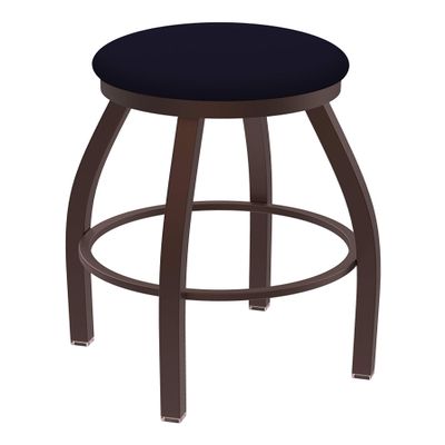 802 Misha 30" Swivel Bar Stool with Bronze Finish and Canter Twilight Seat