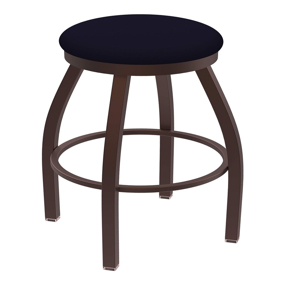 802 Misha 30" Swivel Bar Stool with Bronze Finish and Canter Twilight Seat