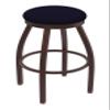 802 Misha 30" Swivel Bar Stool with Bronze Finish and Canter Twilight Seat view 1
