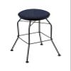 3020 30" Swivel Bar Stool with Black Wrinkle Finish and Graph Anchor Seat view 1