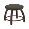 802 Misha 18" Swivel Vanity Stool with Bronze Finish and Graph Chalice Seat view 1