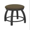 802 Misha 18" Swivel Vanity Stool with Pewter Finish and Graph Cork Seat view 1