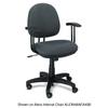 Alera IN49AKB10B Fixed T-Arms for Interval and Essentia Series Chairs and Stools, Black view 2