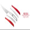BUGATTI GL3U-021F17/6 Glamour 6-Piece Cutlery Set Cake Forks SAN/Steel Red 16 x 20 x 3 cm view 2
