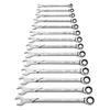 GEARWRENCH Universal Spline XL Ratcheting Combination SAE Wrench Set - 86426 view 1