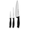 HENCKELS Silvercap Razor-Sharp 3-Piece Kitchen Knife Set, Chef Knife, Paring Knife, Utility Knife, German Engineered Informed by 100+ Years of Mastery view 1