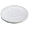 Arcadia Silk Plantation 1.5" Hx18.9 D Laced Tin Plate Antique White (Pack of 4) view 1