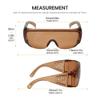 Calabria 1003 Fit Over Safety Glasses Fitover Prescription Eyewear Copper Brown Men Women Wraparound Tinted Anti Fog Scratch view 3