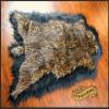 Fur Accents Faux Fur Area Rug Double Deer Pelt Rug Black 60"x84" view 1
