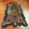 Fur Accents Faux Fur Area Rug Double Deer Pelt Rug Black 60"x84" view 2