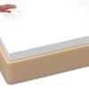 American DreamDNA 4lb California King Size 4" Made Visco Elastic Memory Foam Mattress Topper view 3