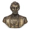 19.75 Inch Abraham Lincoln Cold Cast Bronze Bust Figurine view 1