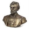 19.75 Inch Abraham Lincoln Cold Cast Bronze Bust Figurine view 2