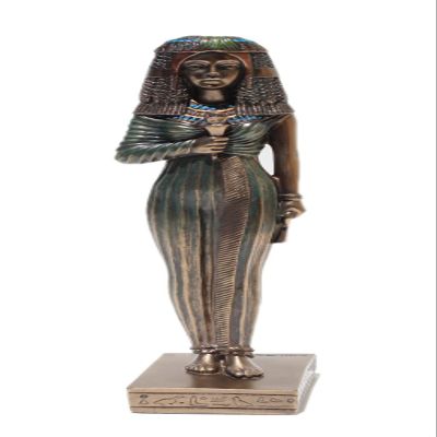 7.88 Inch Egyptian - The Wife of Nakhtmin Cold Cast Bronze Figurine