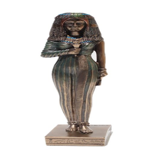 7.88 Inch Egyptian - The Wife of Nakhtmin Cold Cast Bronze Figurine