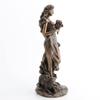 10.38 Inch Ostara - Germanic Goddess of Easter Cold Cast Bronze Statue view 3