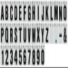 Hillman The Group 2 in. Black & Silver Vinyl Reflective Letter E view 1