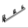 Emco System 2 Grab Rail 665 mm Chrome, Normal view 1