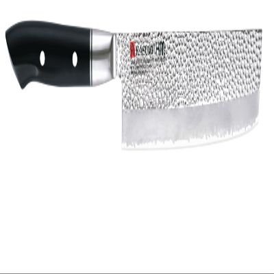 Kasumi Due Cigni K-74017 Japanese Professional Nakiri Paring Knife, 17 cm, Stainless Steel, Black