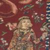C Charlotte Home Furnishings Inc Taste Lady and the Unicorn Belgian Tapestry Wall Hanging | Viscose Cotton and Polyester Blend Wall Art | 27 in. x 16 in | Home Decor Accents view 2