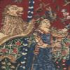 C Charlotte Home Furnishings Inc Taste Lady and the Unicorn Belgian Tapestry Wall Hanging | Viscose Cotton and Polyester Blend Wall Art | 27 in. x 16 in | Home Decor Accents view 3
