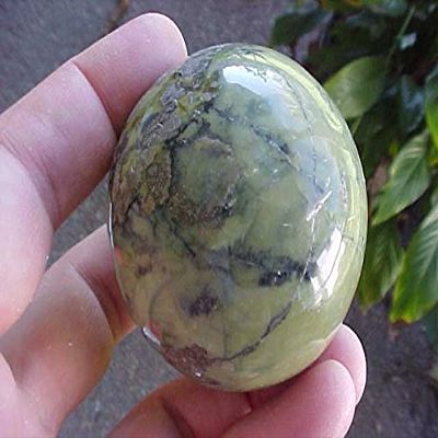 X3316 Gemqz Green Serpentine Sphere Large!!!