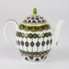 Awasaka Teapot, White, 4.7 x 6.9 x 4.9 inches (12 x 17.5 x 12.5 cm) view 2